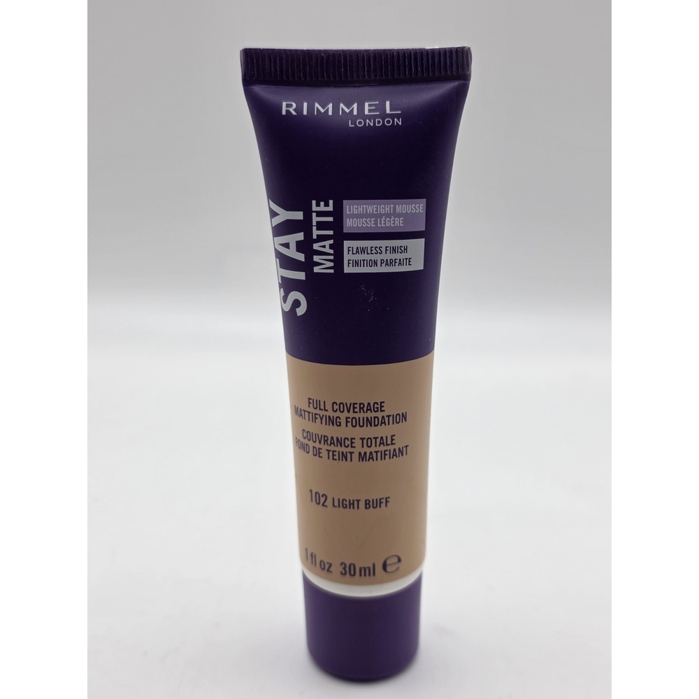 Rimmel London Stay Matte Liquid Mousse Foundation Light Buff